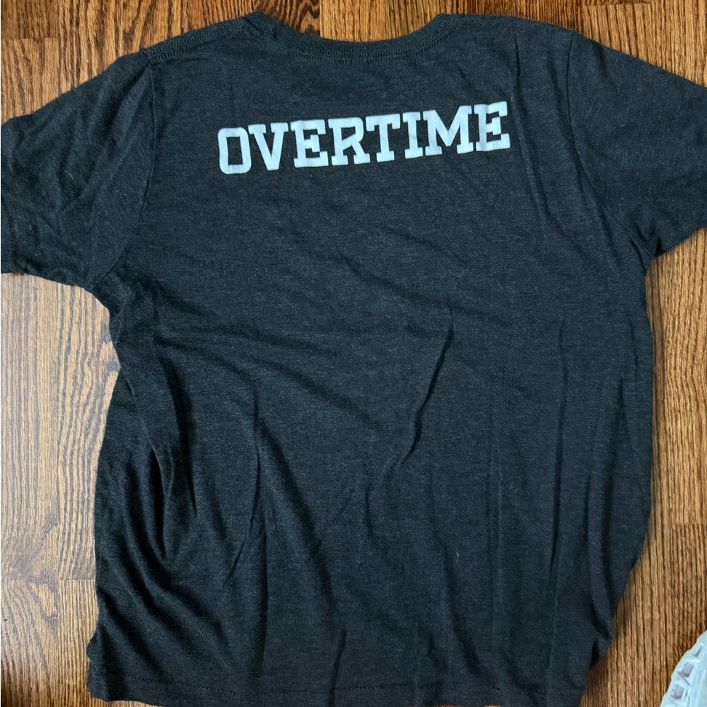 Dark gray youth XLShirt overtime